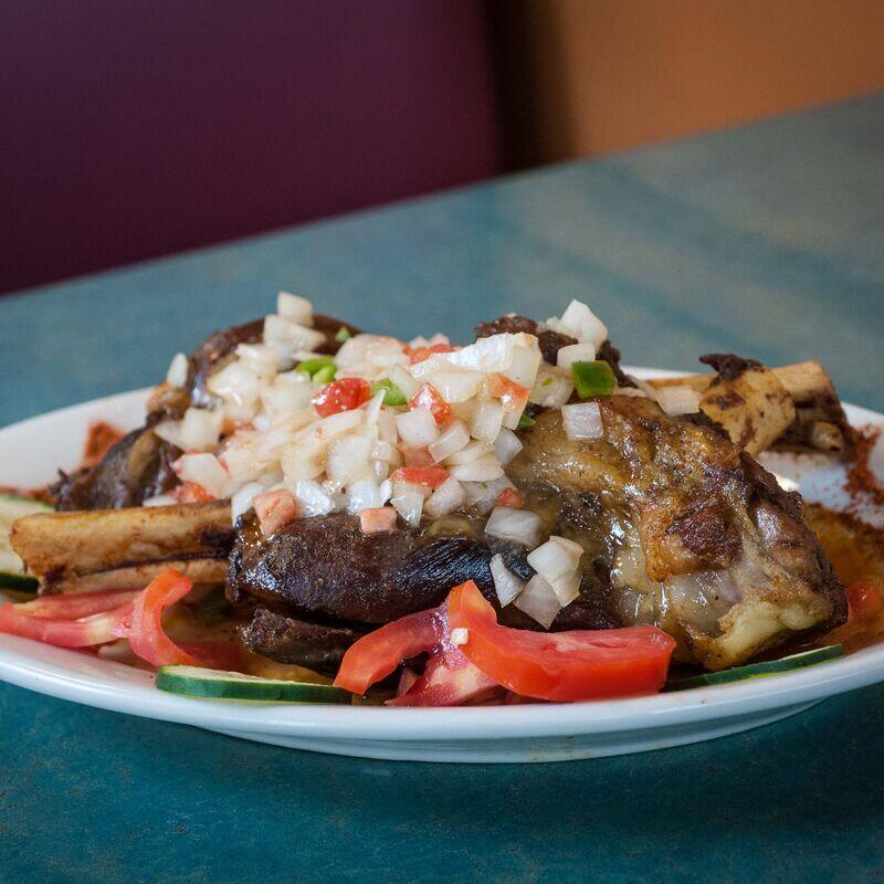 FRIED LAMB SHANK
