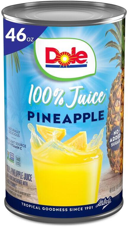 DOLE PINEAOOLE JUICE